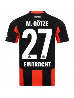 Billige Eintracht Frankfurt Mario Gotze #27 Hjemmedrakt 2025-26 Kortermet